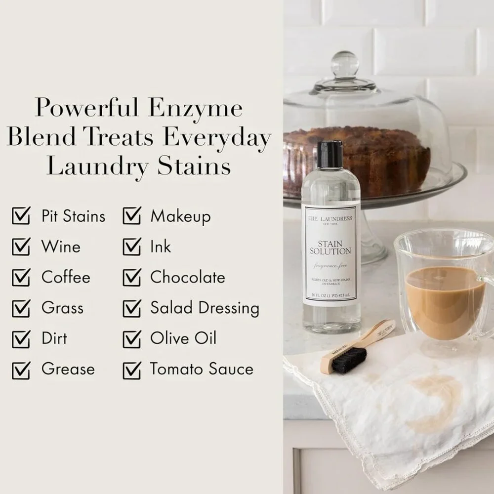 NWT ~ The Laundress'  Fragrance-Free Stain Solution, Stain Treatment  16 Fl. Oz. - Picture 8 of 12